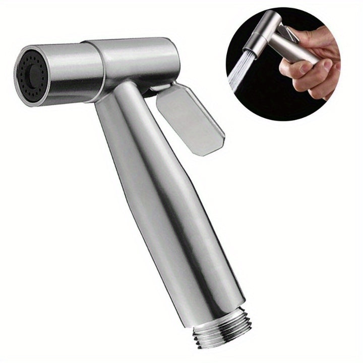 3pcs Stainless Steel Bidet Sprayers, Complete Diaper Washer, Simple Pressure Control & More