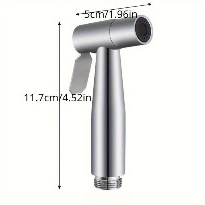 3pcs Stainless Steel Bidet Sprayers, Complete Diaper Washer, Simple Pressure Control & More