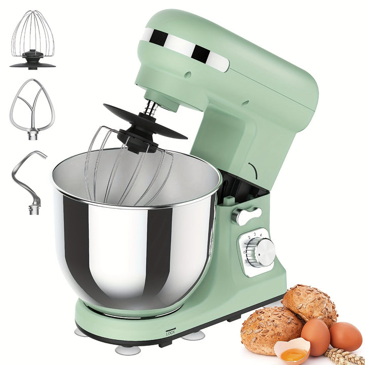 Advwin Stand Mixer, 6.5L Kitchen Food Mixer, 1400W 6 Speed Electric Mixer with Tilt Head Pulse, Home Stand Mixer for Housewives, Can Make Dough&Mix Food&Whip Egg Whites/Cream/Butter Chef Machine