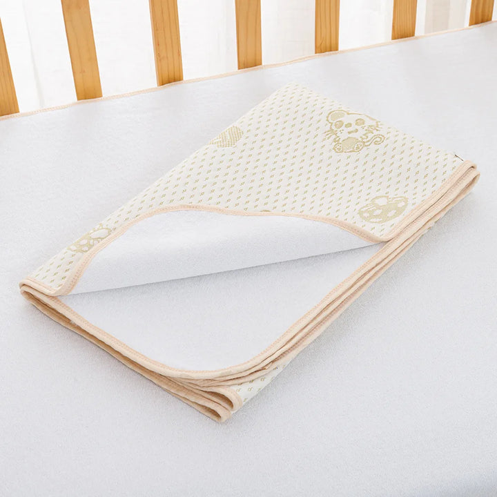 Diaper Changing Pad Changing Mat covers Washable Waterproof Nappy Newborn Reusable Infant cotton Urinal Mat Breathable Baby