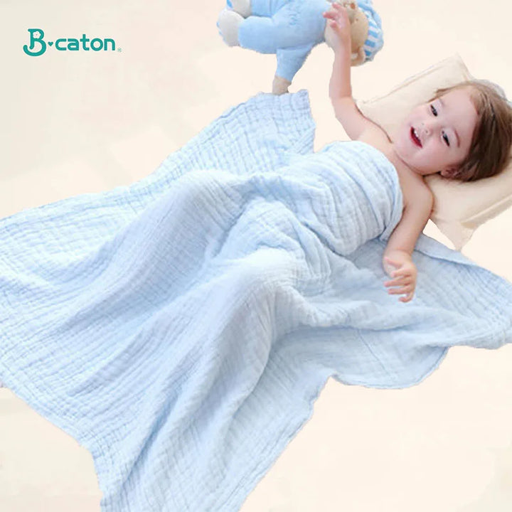 Cotton Baby Bath Towel - Infant Swaddle