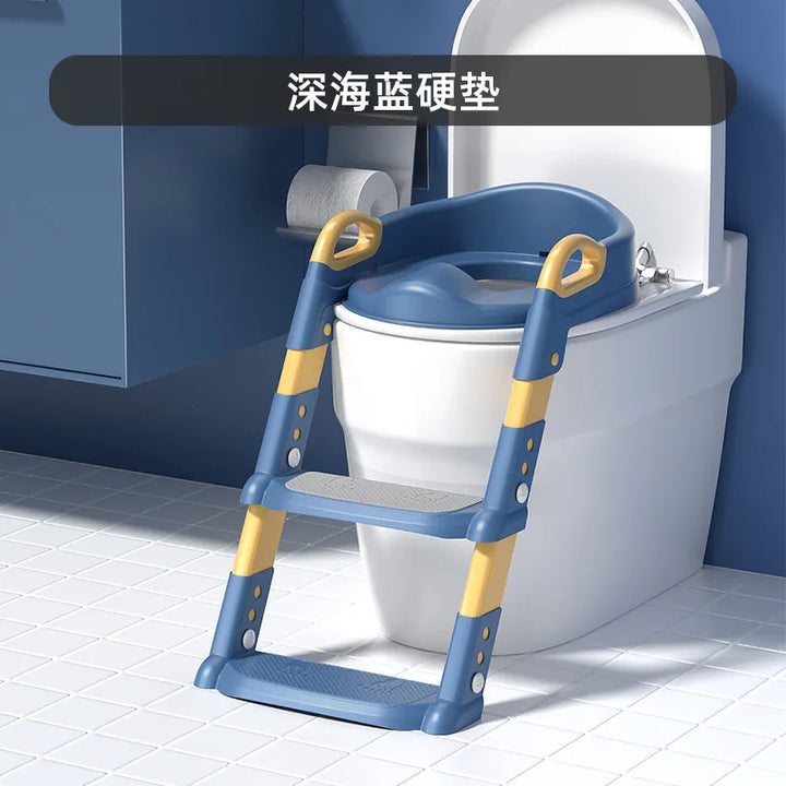 Stepped Children's Toilet Foldable Foot Stool Multi-functional Toilet Boy Girl Baby Toilet Training