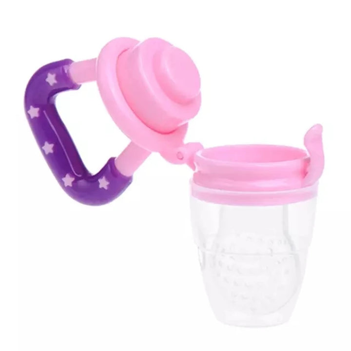 4Pc/Set Silicone Squeezing Baby Pacifiers Kids Food Fruit Milk Training Feeder Nipples Feeding Supplies Drinking Water Bottle