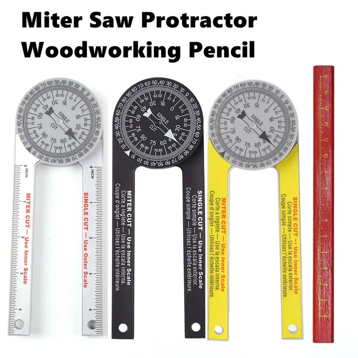 Precision Miter Angle Finder Tool