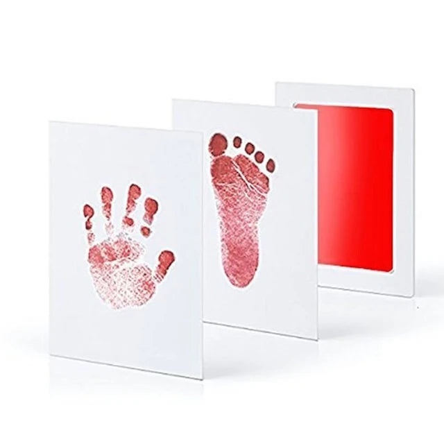 DIY Newborn Baby  Footprints And Handprint Ink Pads Kits Photo Frame Toddlers Souvenir Accessories Safe Baby Shower Infants Gift