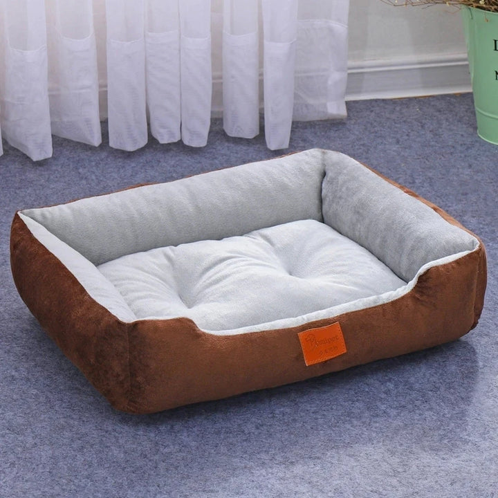 Pet Large Dog Bed Warm House Candy-colored Square Nest Pet Kennel For Small Medium Large Dogs Cat Puppy Plus Size Dog Baskets