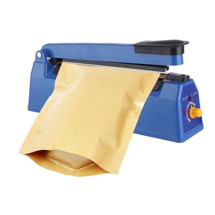 Impulse Sealer Manual Heat Sealer Machine for 8 inch Plastic Bags, Shrink Wrap Bag Sealers Vacuum Sealer Packaging Machine