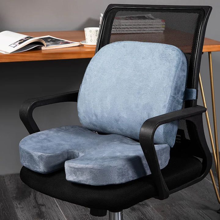 Office Chair Cushion Memory Foam Massage Office Chair Back Cushion Car Seat  Coccyx Orthopedic Sead Pad Home Decor