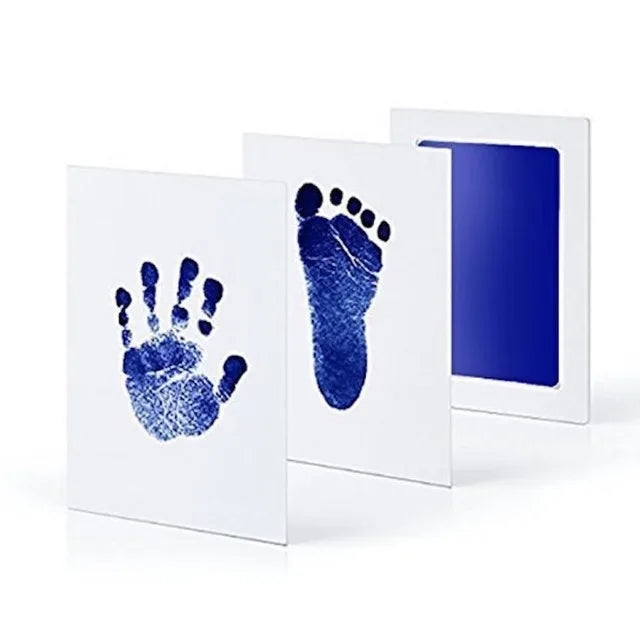 DIY Newborn Baby  Footprints And Handprint Ink Pads Kits Photo Frame Toddlers Souvenir Accessories Safe Baby Shower Infants Gift