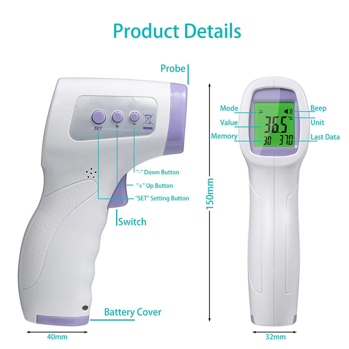 Touchless Thermometer: Accurate, Hygienic, and Convenient