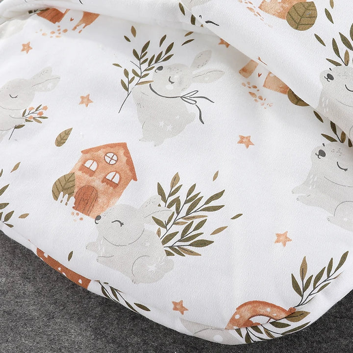 Spring Newborn Baby Wrap Blankets Cartoon Baby Sleeping Bags Soft Envelope For Newborn Cute Baby SleepSack 0-6 Months