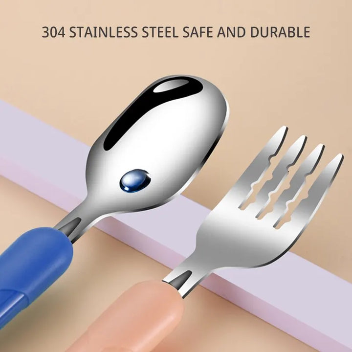 Safe Stainless Steel Kids Utensil Set 🍴