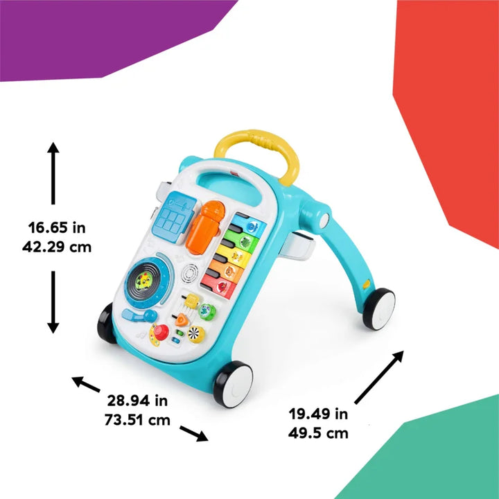 BabyMusical Mix ‘N roll 4-in-1 Push Walker, Activity Center, Toddler Table and Floor Toy for 6 Months  Unisex