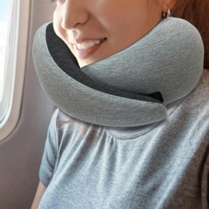 Travel Neck Pillow Travel Neck Cushion Durable U-Shaped Travel Pillow Portable U-Shaped Pillow Undeformable Airplan