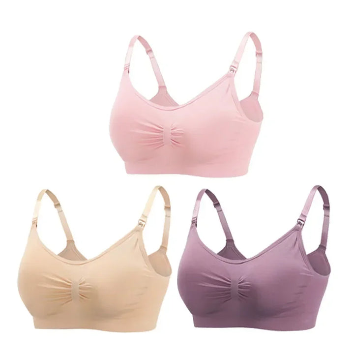 3PC/lot Maternity Nursing Bras Cotton Breastfeeding Pregnant Women Pregnancy Underwear Breast Feeding Bra Clothing Lactancia