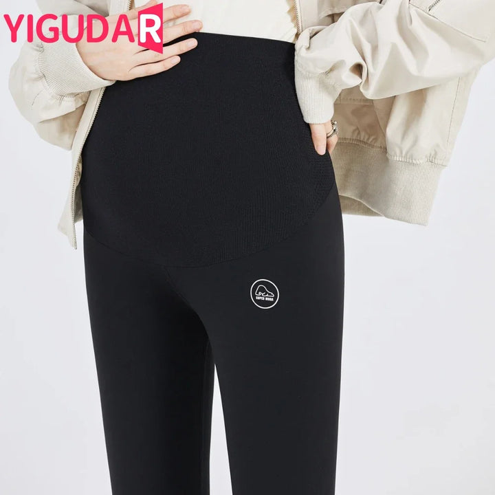 High Waist Pregnancy Leggings - Belly Support