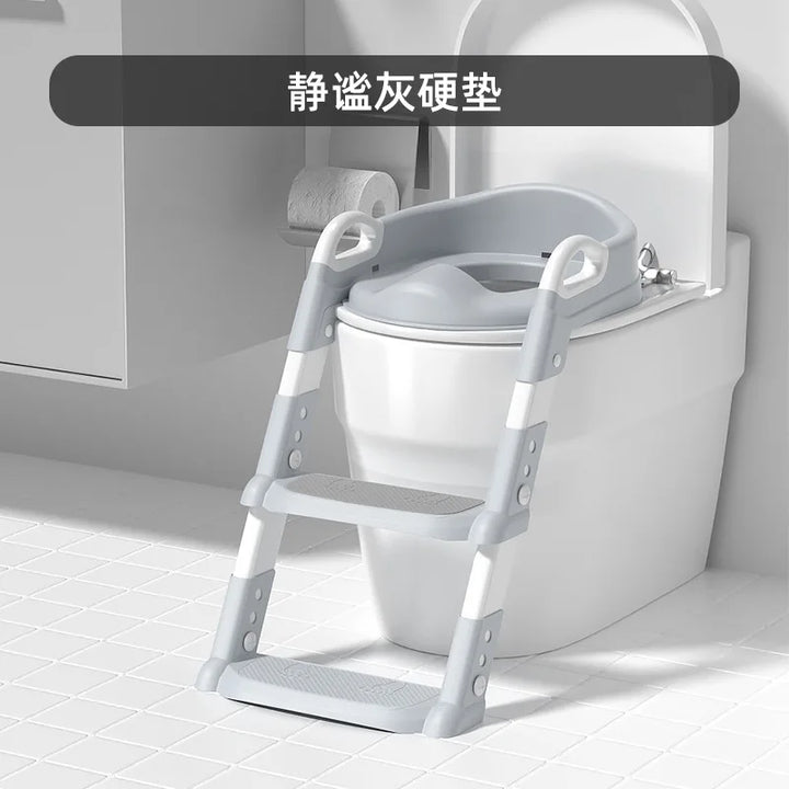 Stepped Children's Toilet Foldable Foot Stool Multi-functional Toilet Boy Girl Baby Toilet Training