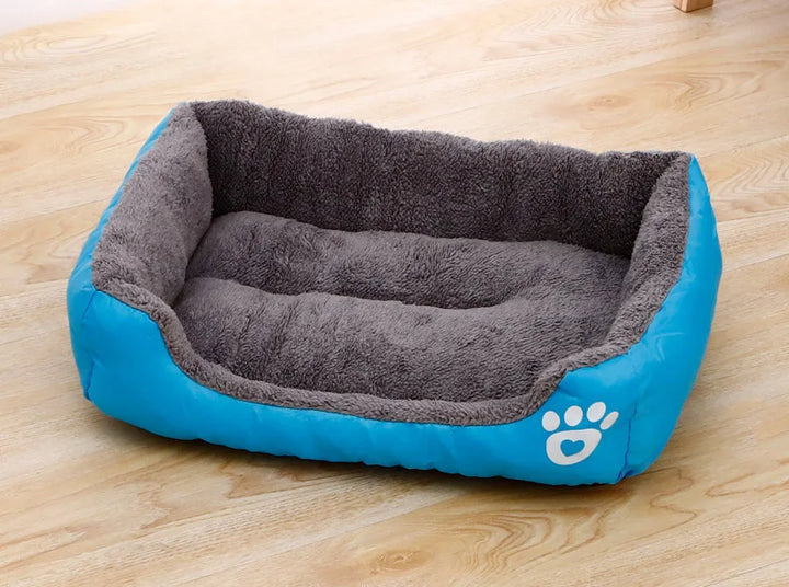 Pet Large Dog Bed Warm House Candy-colored Square Nest Pet Kennel For Small Medium Large Dogs Cat Puppy Plus Size Dog Baskets