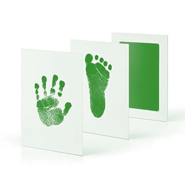 DIY Newborn Baby  Footprints And Handprint Ink Pads Kits Photo Frame Toddlers Souvenir Accessories Safe Baby Shower Infants Gift