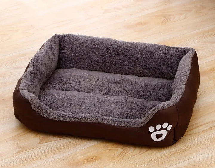 Pet Large Dog Bed Warm House Candy-colored Square Nest Pet Kennel For Small Medium Large Dogs Cat Puppy Plus Size Dog Baskets