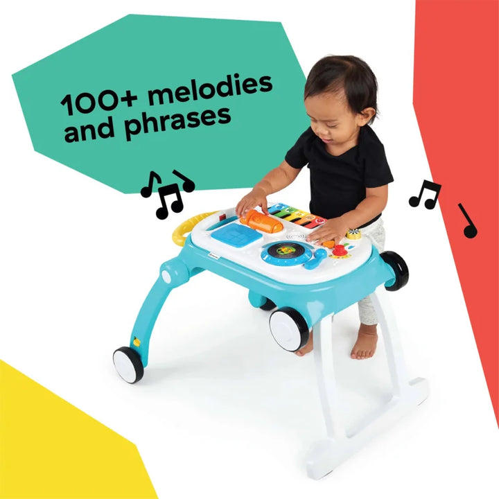 BabyMusical Mix ‘N roll 4-in-1 Push Walker, Activity Center, Toddler Table and Floor Toy for 6 Months  Unisex