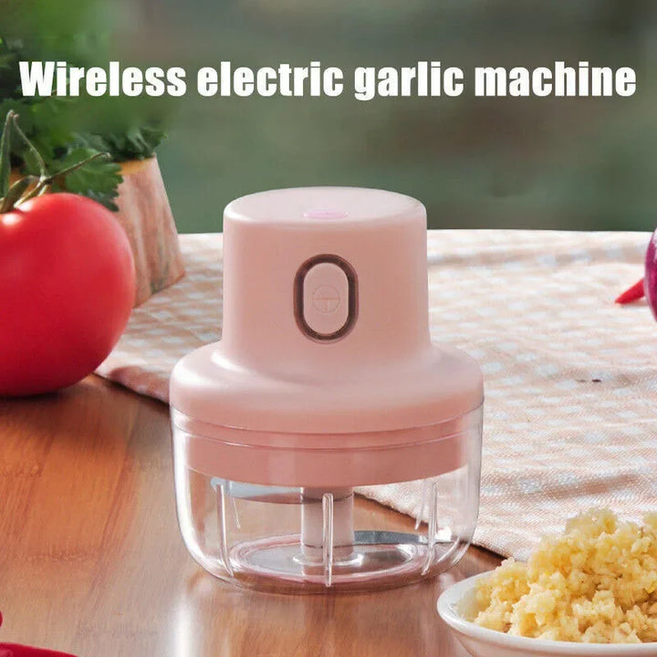 USB Wireless Electric Kitchen Blender Mixer Garlic Masher Meat Grinder Mini Vegetable Chili Meat Grinder Kitchen Tools Processor