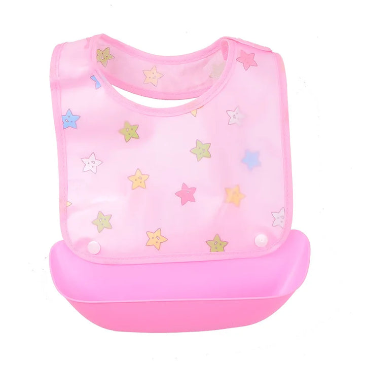 Detachable Baby Bibs Waterproof  Baby Toddler Kids Aprons Bib Infant Saliva Towels Cute Baby Cartoon Feeding Bib