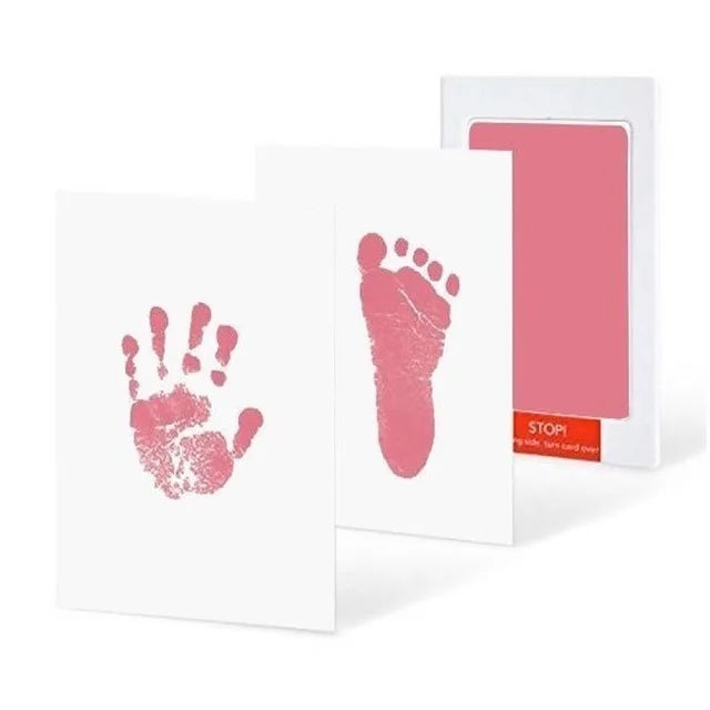 DIY Newborn Baby  Footprints And Handprint Ink Pads Kits Photo Frame Toddlers Souvenir Accessories Safe Baby Shower Infants Gift