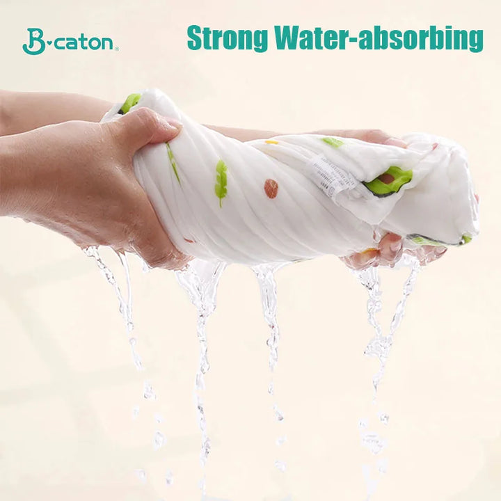 Cotton Baby Bath Towel - Infant Swaddle