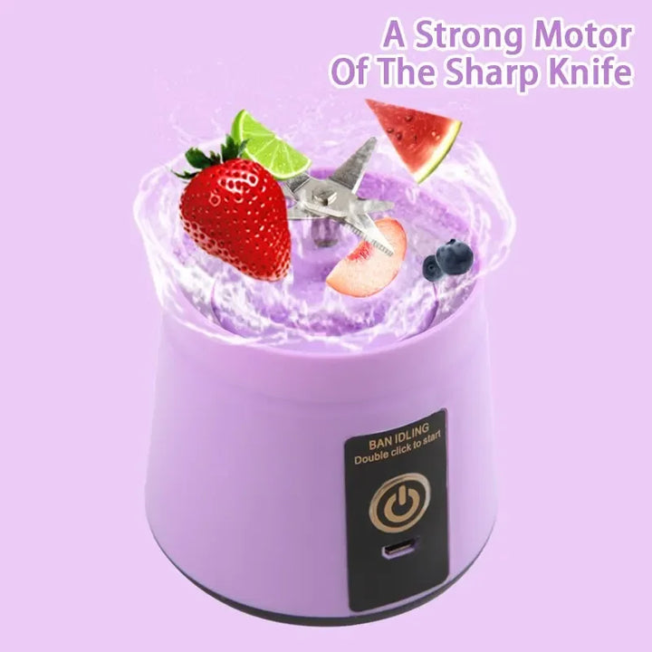 Electric Juicer Mini Portable Blender Fruit Mixers Fruit Extractors Multifunction Juice Maker Machine Blender Smoothies Mixer