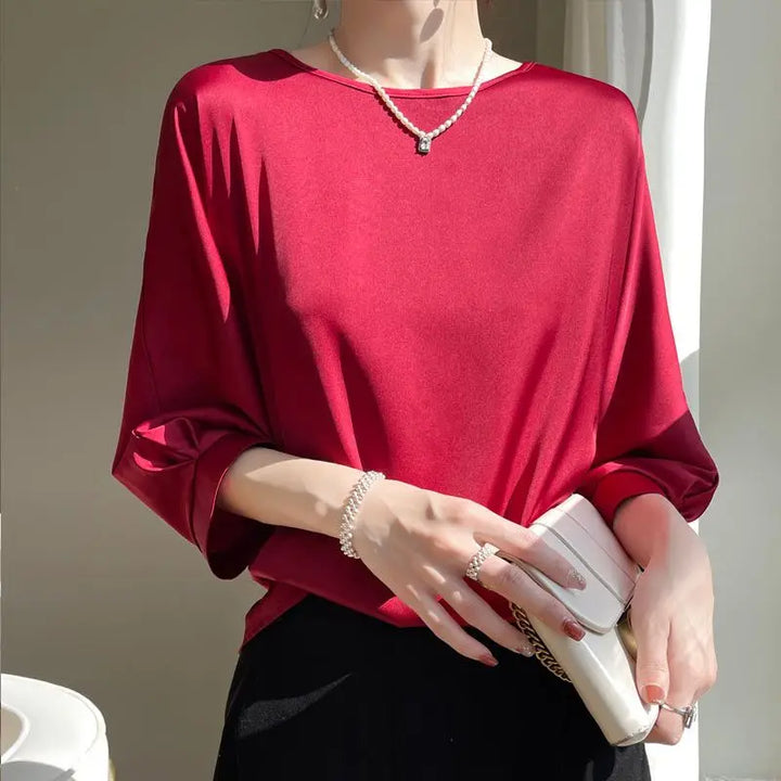 Casual V-neck Blouse